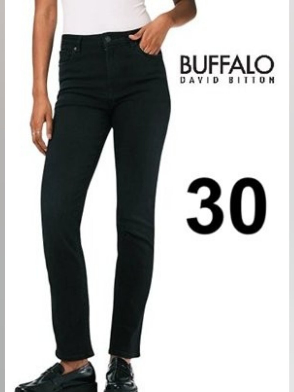 Buffalo Women's Jayden High Rise Straight Leg Jeans